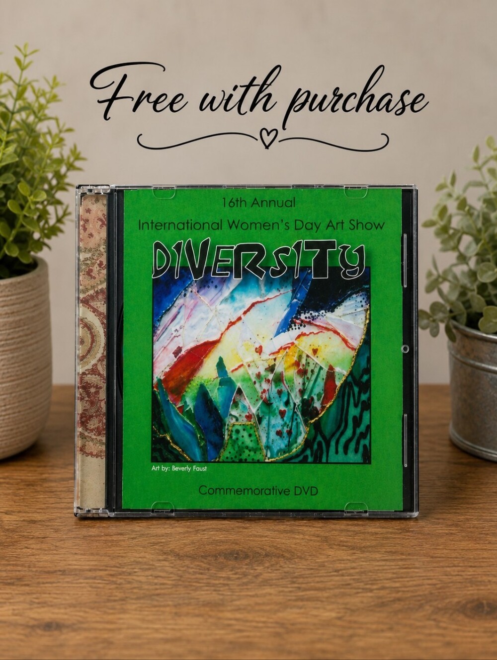 🎨 16th Annual International Women’s Day Art Show DVD — FREE WITH PURCHASE